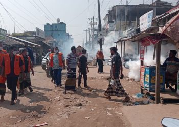 কুয়াকাটায় ডেঙ্গু প্রতিরোধে বিশেষ পরিষ্কার-পরিচ্ছন্নতা অভিযান