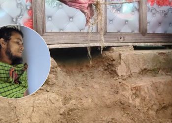 পটুয়াখালীতে সিঁধকেটে ঘরে ঢুকে অটোচালককে ছুড়িকাঘাতে হত্যা