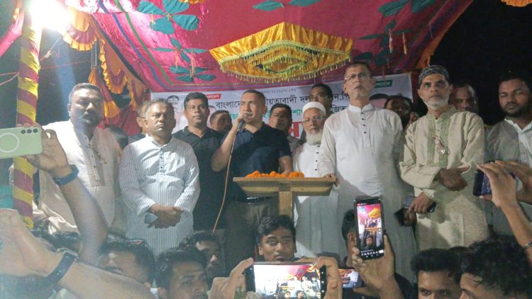 বিএনপি ক্ষমতায় গেলে অন্যায়কারীকে পুলিশের কাছে তুলে দেবো : নুরুল ইসলাম নয়ন