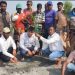 কুয়াকাটার চরবিজয়ে ৪০ হাজার ঝাউ গাছ রোপণ কর্মসূচির উদ্বোধন