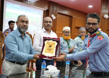 স্কাউটিংয়ের মাধ্যমে সুনাগরিক হিসেবে গড়ে তোলা সম্ভব : ভিসি রফিকুল ইসলাম