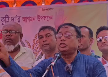 দুমকিতে বিএনপির পথসভায় নেতাকর্মীদের ঢল