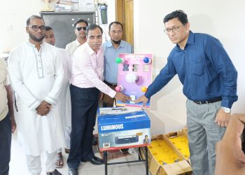 ‎চরফ্যাশন হাসপাতালে নতুন আলো: আইপিএস উপহার দিলেন সিদ্দিক উল্লাহ মিয়া