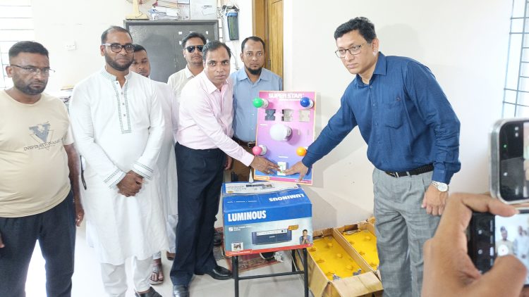 ‎চরফ্যাশন হাসপাতালে নতুন আলো: আইপিএস উপহার দিলেন সিদ্দিক উল্লাহ মিয়া