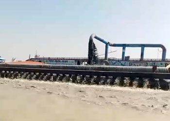 রাবনাবাদ নদীর অবৈধ বালু উত্তোলন ৮ বছরেও বন্ধ হয়নি