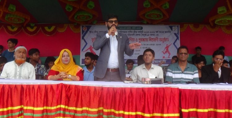 পটুয়াখালীতে ফুটবল খেলোয়াড় বাছাই প্রতিযোগিতা