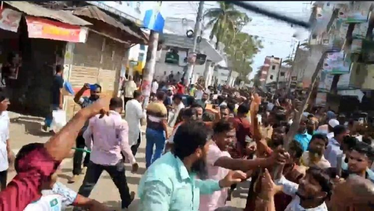 ভোলায় বিএনপি-বিজেপি সমর্থকদের দফায় দফায় সংঘর্ষ, আহত ৫০