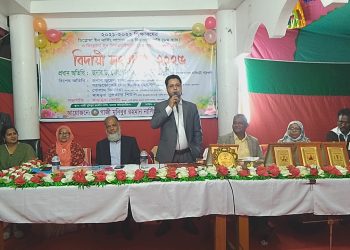 পটুয়াখালীতে গাজী মুনিবুর রহমান নার্সিং কলেজ’র শিক্ষার্থীদের বিদায়ী সংবর্ধনা