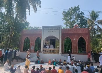 দশমিনায় শতবর্ষী মসজিদের উদ্বোধন