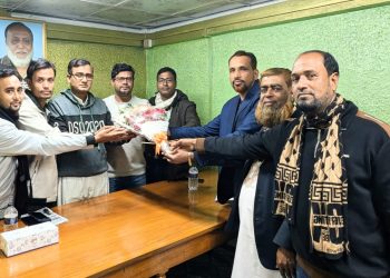 মির্জাগঞ্জে বাংলাদেশ ক্ষুদ্র মৎস্যজীবী জেলে সমিতির সাথে সাংবাদিকদের মতবিনিময়