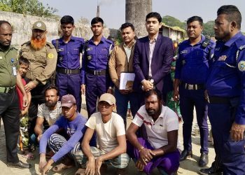 বাউফলে ইটভাটায় অভিযান, ৫০ হাজার টাকা জরিমানা ও ইটভাটার কার্যক্র বন্ধ