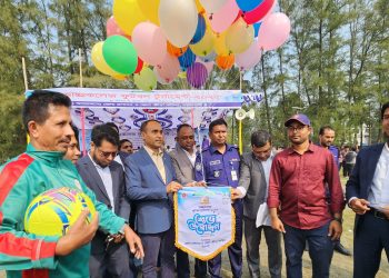 পটুয়াখালীতে আন্তঃকলেজ ফুটবল টুর্নামেন্ট’র উদ্বোধন