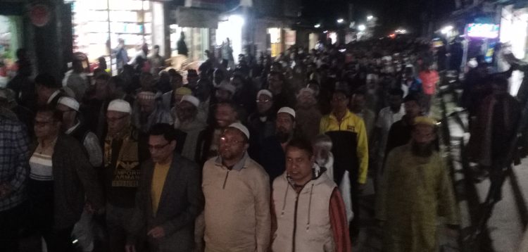 বিএনপির নির্বাচনী মিছিলে কলাপাড়া মুখরিত
