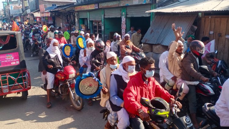 কলাপাড়ায় ইসলামি আন্দোলন বাংলাদেশ’র মনোনীত সংসদ প্রার্থী মোস্তাফিজুর রহমানের মোটরসাইকেল শোডাউন