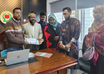 পটুয়াখালী-১ আসনে ডা. আব্দুল ওহাব মিনার’র পক্ষে মনোনয়ন পত্র সংগ্রহ