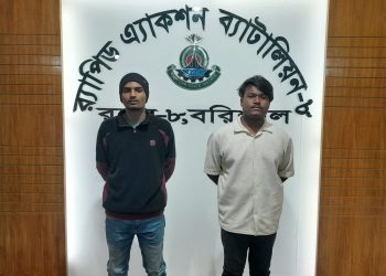 মির্জাগঞ্জে কলেজছাত্র সিয়াম হত্যার ঘটনায় দুই আসামী গ্রেপ্তার