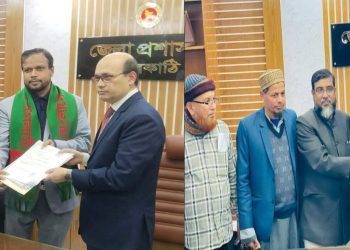 ঝালকাঠিতে ২৫ প্রার্থীর মনোনয়নপত্র জমা