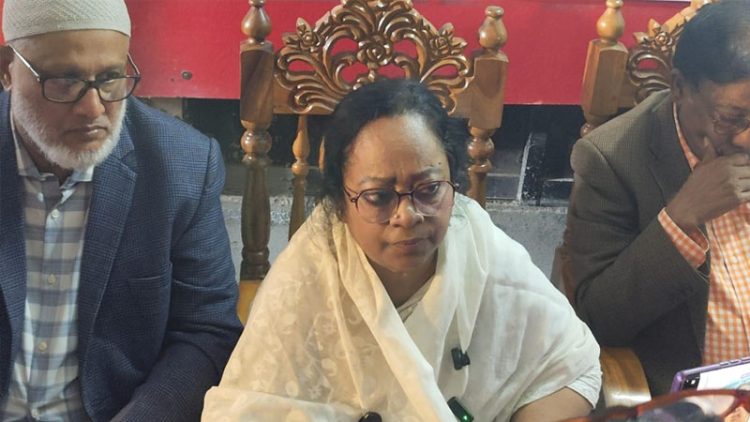 পটুয়াখালী-৩ আসনে জোটের প্রার্থী নুরের পক্ষে কাজ করার নির্দেশ শিরিনের