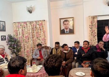 ধানের শীষের প্রার্থী আলতাফ হোসেন চৌধুরীর সাথে জেলা ছাত্রদলের বিভিন্ন ইউনিটের মত বিনিময় সভা অনুষ্ঠিত