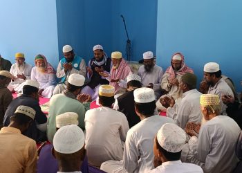 দুমকিতে বাসমাহ ফাউন্ডেশনের উদ্যোগে নির্মিত জামে মসজিদের উদ্বোধন