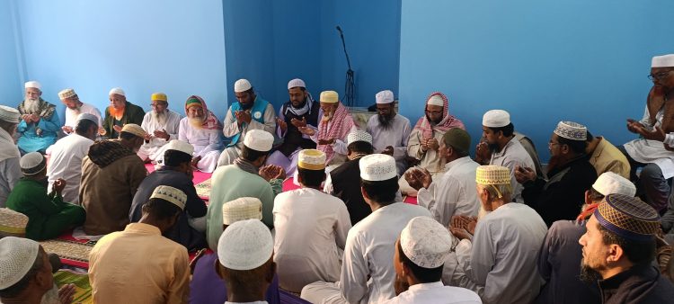 দুমকিতে বাসমাহ ফাউন্ডেশনের উদ্যোগে নির্মিত জামে মসজিদের উদ্বোধন