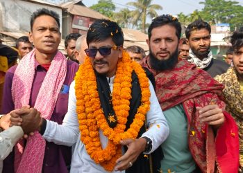 খালেদা জিয়ার জানাজায় অংশ নিতে না পারায় অঝোরে কাঁদলেন চেয়ারম্যান সজিব