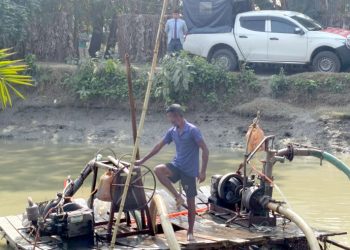 কলাপাড়ায় অবৈধ বালু উত্তোলনের দায়ে এক ব্যক্তিকে ৫০ হাজার টাকা জরিমানা