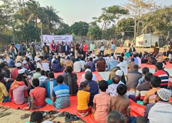 কুয়াকাটার খাজুরায় ধানের শীষের সমর্থনে উঠান বৈঠক অনুষ্ঠিত