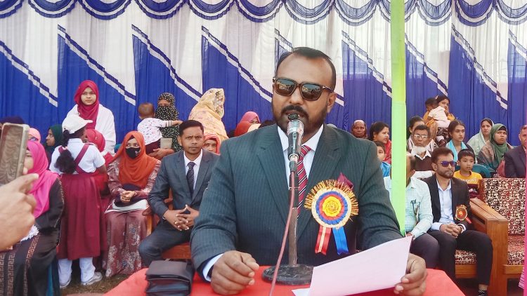 শিশু শিক্ষার্থীদের ক্রীড়া সংস্কৃতি চর্চায় অন্তরে আনন্দ বয়ে আনে : ইউএনও মাহমুদুল হাসান