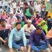 আমতলী ভূমি অফিসের গাড়ি চালকের নামে বন্দোবস্ত জমি বাতিলের দাবিতে বিক্ষোভ