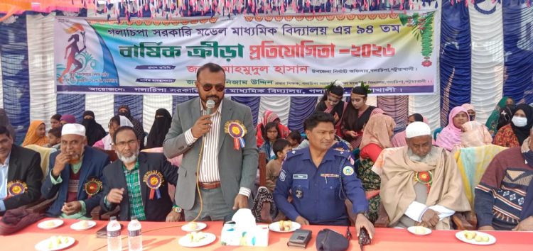 শিক্ষার পাশাপাশি ক্রীড়া সংস্কৃতি চর্চায় দেশ ও বিশ্বের মর্যাদা লাভ করা সম্ভব: ইউএনও মাহমুদুল হাসান