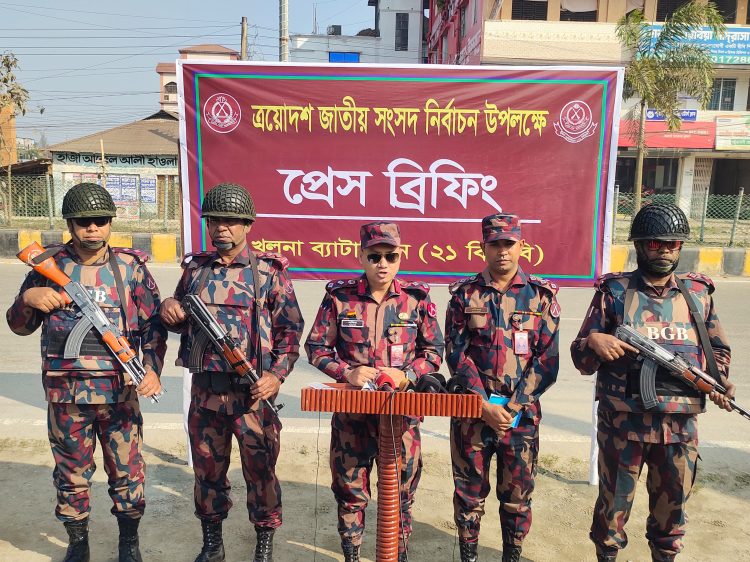 ভয়মুক্ত ভোটের নিশ্চয়তায় পটুয়াখালীজুড়ে ৭ প্লাটুন বিজিবি মোতায়েন