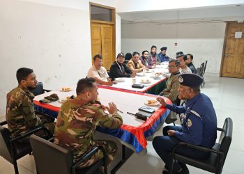 মির্জাগঞ্জে সাংবাদিকদের সাথে সেনাবাহিনীর মতবিনিময়