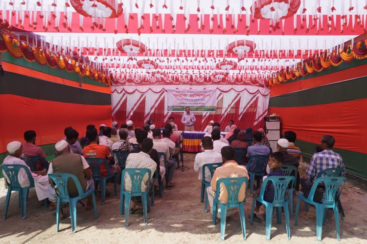 এলএসটিডি প্রকল্পের প্রযুক্তি গ্রামে ‘আধুনিক ধান উৎপাদন প্রযুক্তি’ শীর্ষক প্রশিক্ষণ অনুষ্ঠিত