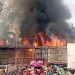 কুয়াকাটায় অগ্নিকান্ডে পুড়ে গেছে সাত দোকান