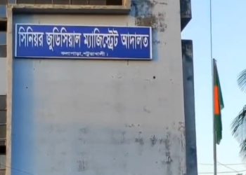 কলাপাড়ায় আদালতের শুনানি চলাকালে দুই আইনজীবির মধ্যে মারামারি