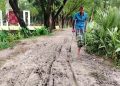 স্বাধীনতার ৫৫ বছরেও সংস্কার হয়নি সড়ক, দুর্ভোগে চার গ্রামের মানুষ