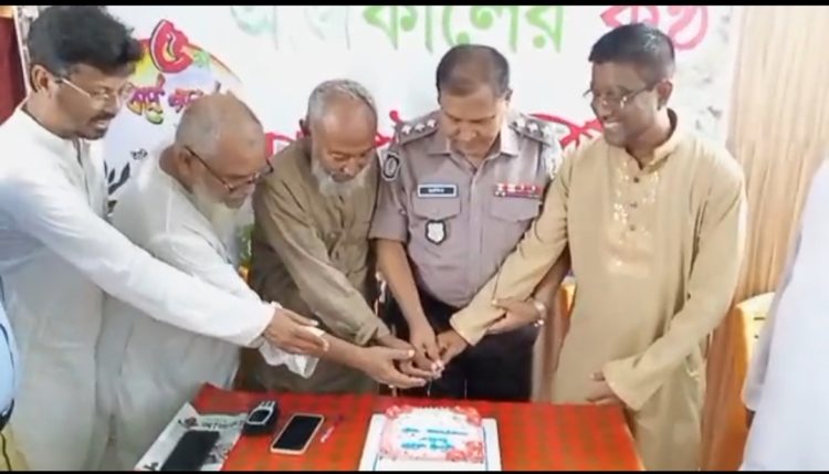 কুয়াকাটায় দৈনিক আজকালের কণ্ঠ’র প্রতিষ্ঠাবার্ষিকী উদযাপন