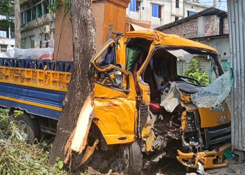 দুমকিতে পিকআপ চাপায় অবসরপ্রাপ্ত ব্যাংকার নিহত, আহত একজন