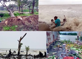 জলবায়ূর পরিবর্তনে দূর্যোগ ঝুঁকিতে উপকূলীয় কলাপাড়ায় কৃষি ও জেলে পেশায় ভয়াবহ সংকট