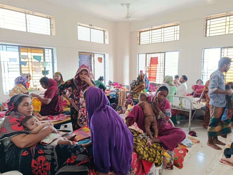 হামের প্রকোপে পটুয়াখালীতে হাসপাতালগুলোর শয্যা সংকট, হিমশিম খাচ্ছেন চিকিৎসক ও নার্সরা