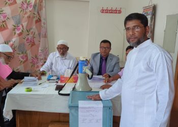 উৎসাহ-উদ্দীপনায় চলছে পটুয়াখালী জেলা আইনজীবী সমিতির ভোটগ্রহণ