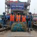 মহিপুরে কোস্টগার্ডের অভিযান; বেহুন্দী জালসহ ট্রলিং বোট জব্দ