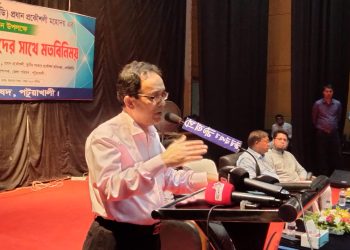 পটুয়াখালীতে এলজিইডি’র প্রধান প্রকৌশলীর শুভাগমন উপলক্ষে সুধী সমাবেশ ও মতবিনিময় সভা