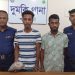 দুমকিতে গাঁজাসহ ২ মাদক ব্যবসায়ী গ্রেফতার, পলাতক ১