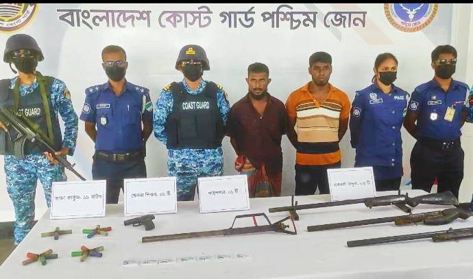 সুন্দরবনে নতুন ডাকাত দল গঠনের আগেই ‘ছোট সুমন বাহিনী’র দুই সক্রিয় সদস্য গ্রেপ্তার