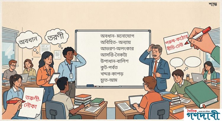 ভুল মনে হলে ও যে সব শুদ্ধ বানানের রয়েছে বৈচিত্র্যময় অর্থ!