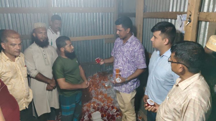 কলাপাড়ায় ভেজাল শিশু খাদ্য উৎপাদন-বিক্রি, এক ব্যক্তির এক বছরের কারাদণ্ড