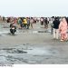 কুয়াকাটায় পর্যটকের ভিড় বেড়েছে