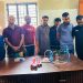 কাউখালীতে বিশেষ অভিযানে ৩০ পিস ইয়াবাসহ ৬ মাদক ব্যবসায়ী গ্রেফতার